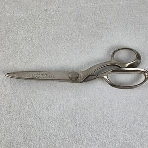 Vintage WISS Professional Pinking Shears Newark NJ USA Heavy Sewing Scissors